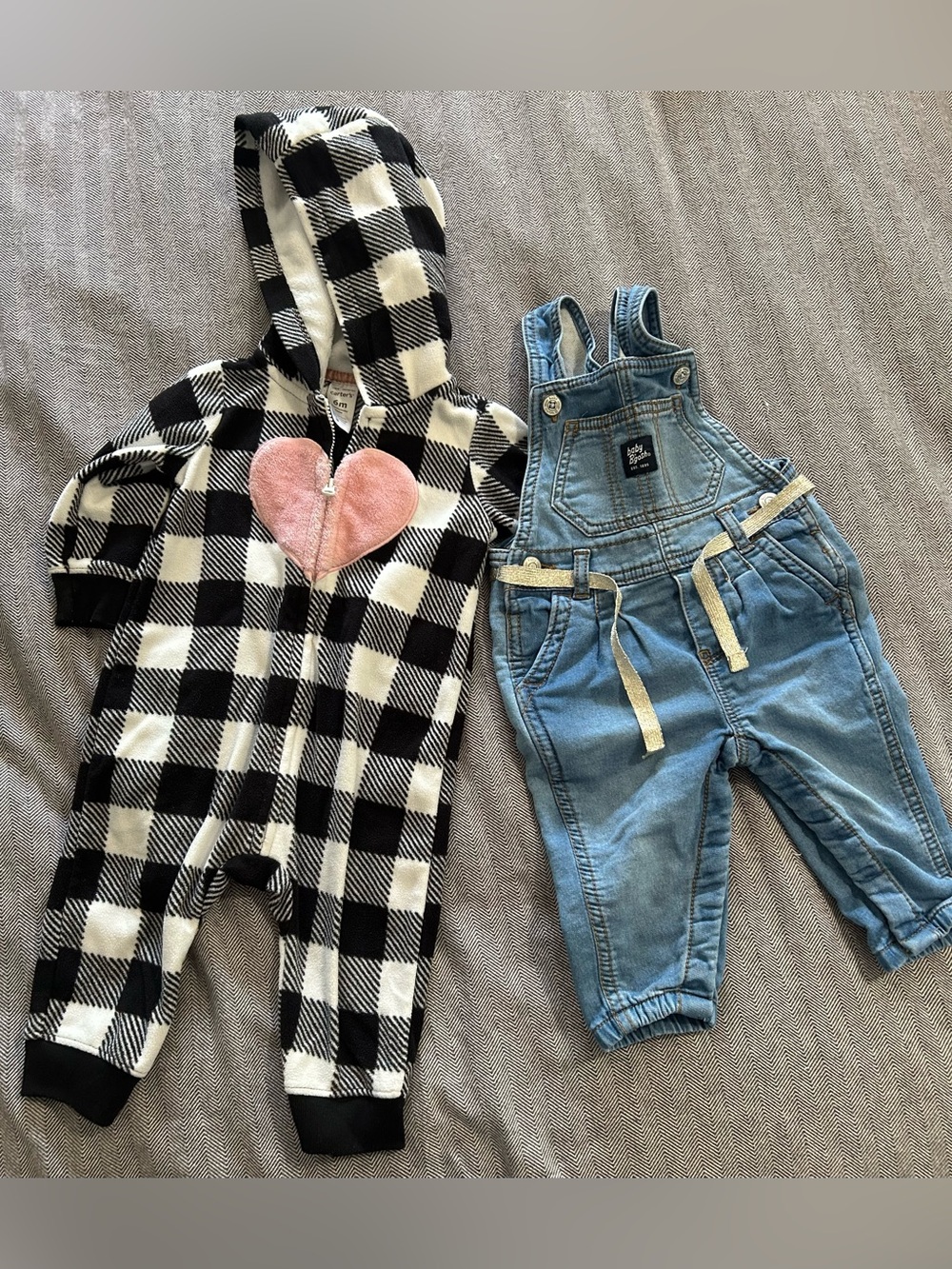 6mths Overalls Romper Bundle